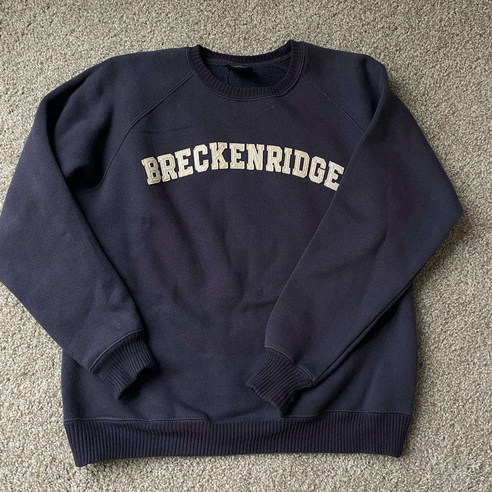 Breckenridge Navy Blue Sweatshirt